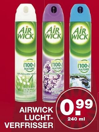 Aanbiedingen Airwick luchtverfrisser - Airwick - Geldig van 22/05/2017 tot 28/05/2017 bij Aldi