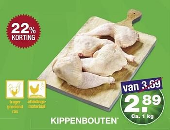 Aanbiedingen Kippenbouten - Huismerk - Aldi - Geldig van 22/05/2017 tot 28/05/2017 bij Aldi