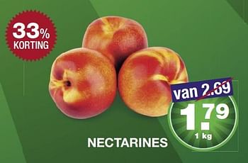 Aanbiedingen Nectarines - Huismerk - Aldi - Geldig van 22/05/2017 tot 28/05/2017 bij Aldi