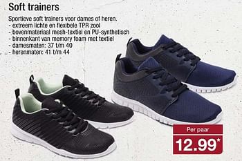 Aanbiedingen Soft trainers - Huismerk - Aldi - Geldig van 22/05/2017 tot 28/05/2017 bij Aldi