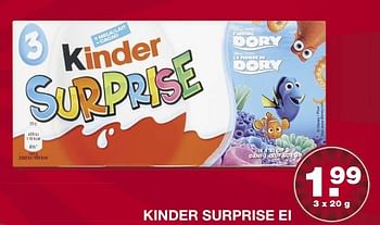 Aanbiedingen Kinder surprise ei - Kinder - Geldig van 22/05/2017 tot 28/05/2017 bij Aldi