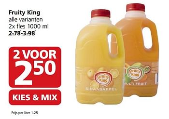 Aanbiedingen Fruity king - Fruity King - Geldig van 22/05/2017 tot 28/05/2017 bij Jan Linders