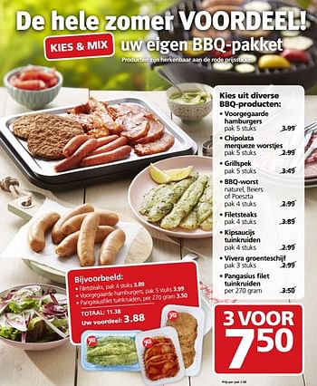 Aanbiedingen Kies uit diverse bbq-producten - Huismerk - Jan Linders - Geldig van 22/05/2017 tot 28/05/2017 bij Jan Linders