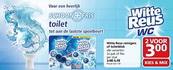 Aanbiedingen Witte reus reinigers of toiletblok - Witte reus - Geldig van 22/05/2017 tot 28/05/2017 bij Jan Linders