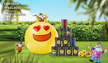 Aanbiedingen Emoticon speelgoed skippybal - Huismerk - Action - Geldig van 13/04/2017 tot 31/05/2017 bij Action