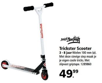 Aanbiedingen Trickster scooter - Street Surfing - Geldig van 03/04/2017 tot 25/06/2017 bij Intertoys