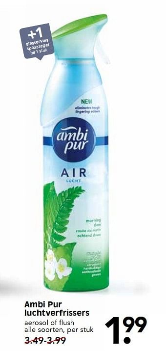 Aanbiedingen Ambi pur luchtverfrissers - Ambi Pur - Geldig van 21/05/2017 tot 27/05/2017 bij Em-té