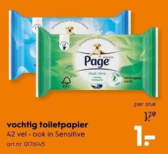 Aanbiedingen Vochtig toiletpapier - Page - Geldig van 20/05/2017 tot 31/05/2017 bij Blokker