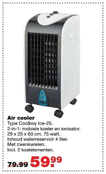 Aanbiedingen Air cooler - Fleem - Geldig van 22/05/2017 tot 31/05/2017 bij Praxis