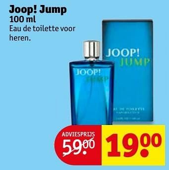 Aanbiedingen Joop jump eau de toilette voor heren - Huismerk - Kruidvat - Geldig van 23/05/2017 tot 28/05/2017 bij Kruidvat