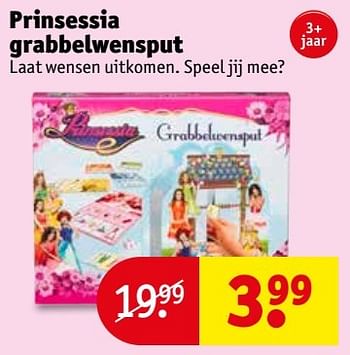 Aanbiedingen Prinsessia grabbelwensput - Prinsessia - Geldig van 23/05/2017 tot 28/05/2017 bij Kruidvat