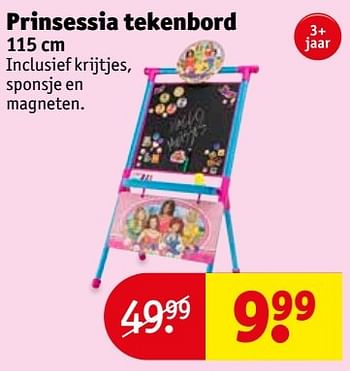 Aanbiedingen Prinsessia tekenbord - Prinsessia - Geldig van 23/05/2017 tot 28/05/2017 bij Kruidvat