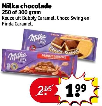 Aanbiedingen Milka chocolade - Milka - Geldig van 23/05/2017 tot 28/05/2017 bij Kruidvat