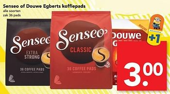 Aanbiedingen Senseo of douwe egberts koffiepads - Douwe Egberts - Geldig van 21/05/2017 tot 27/05/2017 bij Deen Supermarkten