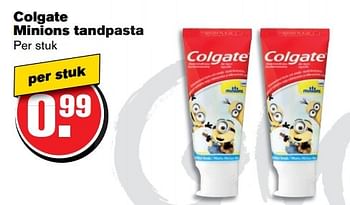 Aanbiedingen Colgate minions tandpasta - Colgate - Geldig van 24/05/2017 tot 30/05/2017 bij Hoogvliet