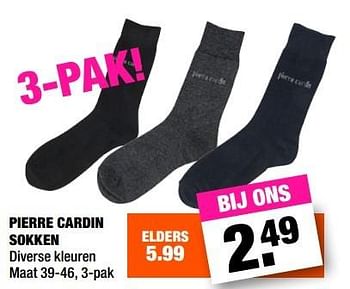 Aanbiedingen Pierre cardin sokken - Huismerk - Big Bazar - Geldig van 22/05/2017 tot 04/06/2017 bij Big Bazar