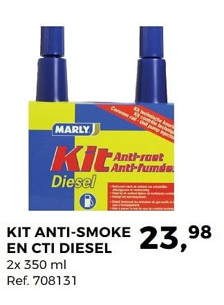 Aanbiedingen Kit anti-smoke en cti diesel - Marly - Geldig van 30/05/2017 tot 27/06/2017 bij Supra Bazar