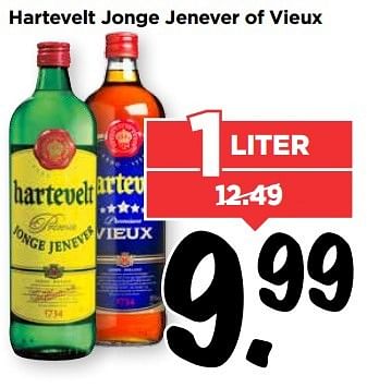 Aanbiedingen Hartevelt jonge jenever of vieux - Hartevelt - Geldig van 28/05/2017 tot 03/06/2017 bij Vomar