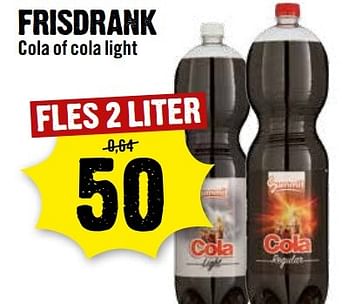 Aanbiedingen Frisdrank cola of cola light - Huismerk - Dirk III - Geldig van 28/05/2017 tot 03/06/2017 bij Dirk III