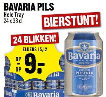 Aanbiedingen Bavaria pils hele tray - Bavaria - Geldig van 28/05/2017 tot 03/06/2017 bij Dirk III