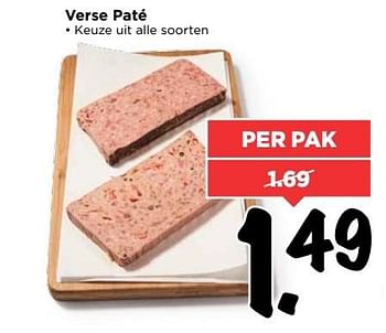 Aanbiedingen Verse paté - Huismerk Vomar - Geldig van 28/05/2017 tot 03/06/2017 bij Vomar