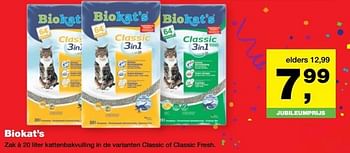 Aanbiedingen Biokat`s - Bio kat`s - Geldig van 22/05/2017 tot 04/06/2017 bij Jumper