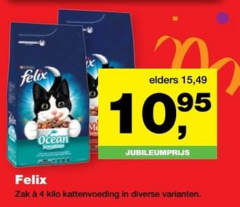 Aanbiedingen Felix - Purina - Geldig van 22/05/2017 tot 04/06/2017 bij Jumper
