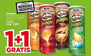 Aanbiedingen Pringles - Pringles - Geldig van 28/05/2017 tot 03/06/2017 bij Plus