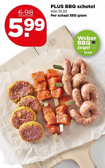 Aanbiedingen Plus bbq schotel - Huismerk - Plus - Geldig van 28/05/2017 tot 03/06/2017 bij Plus