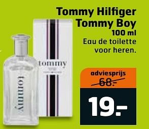 Aanbiedingen Tommy hilfiger tommy boy - Tommy Hilfiger - Geldig van 23/05/2017 tot 04/06/2017 bij Trekpleister