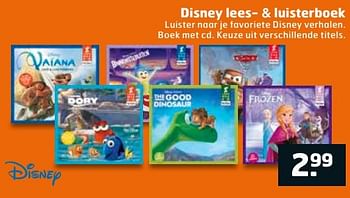 Aanbiedingen Disney lees- & luisterboek - Disney - Geldig van 23/05/2017 tot 04/06/2017 bij Trekpleister