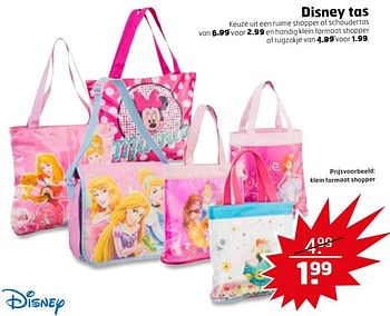 Aanbiedingen Disney tas - Disney - Geldig van 23/05/2017 tot 04/06/2017 bij Trekpleister