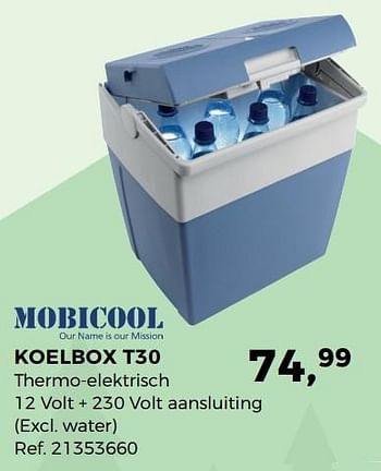 Aanbiedingen Koelbox t30 - Mobicool - Geldig van 30/05/2017 tot 27/06/2017 bij Supra Bazar
