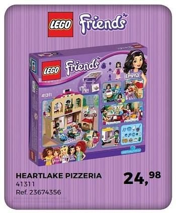 Aanbiedingen Heartlake pizzeria - Lego - Geldig van 30/05/2017 tot 27/06/2017 bij Supra Bazar