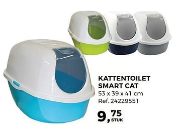 Aanbiedingen Kattentoilet smart cat - Huismerk - Supra Bazar - Geldig van 30/05/2017 tot 27/06/2017 bij Supra Bazar