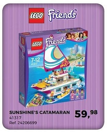 Aanbiedingen Sunshine`s catamaran - Lego - Geldig van 30/05/2017 tot 27/06/2017 bij Supra Bazar