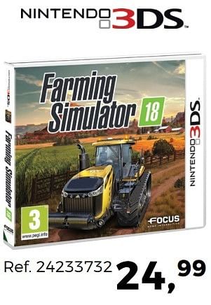 Aanbiedingen Farming simulator - Focus Home Interactive - Geldig van 30/05/2017 tot 27/06/2017 bij Supra Bazar