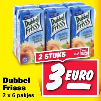 Aanbiedingen Dubbel frisss - Dubbelfrisss - Geldig van 23/05/2017 tot 28/05/2017 bij Nettorama