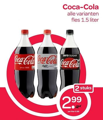 Aanbiedingen Coca-cola - The Coca Cola Company - Geldig van 24/05/2017 tot 31/05/2017 bij Spar