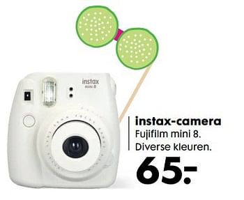 Aanbiedingen Instax-camera - Fujifilm - Geldig van 22/05/2017 tot 04/06/2017 bij Hema