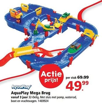 Aanbiedingen Aquaplay mega brug - Aquaplay - Geldig van 22/05/2017 tot 04/06/2017 bij Intertoys