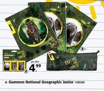 Aanbiedingen Gummen national geographic junior - National Geographic - Geldig van 22/05/2017 tot 04/06/2017 bij Intertoys