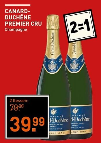 Aanbiedingen Canardduchêne premier cru champagne - Champagne - Geldig van 23/05/2017 tot 05/06/2017 bij Gall & Gall