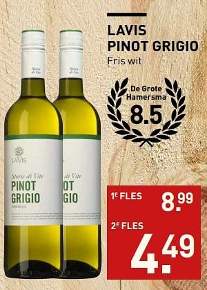 Aanbiedingen Lavis pinot grigio - Witte wijnen - Geldig van 23/05/2017 tot 05/06/2017 bij Gall & Gall