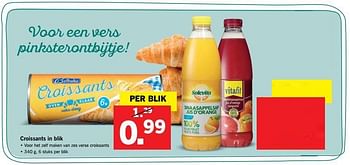 Aanbiedingen Croissants in blik - Belbake - Geldig van 29/05/2017 tot 03/06/2017 bij Lidl