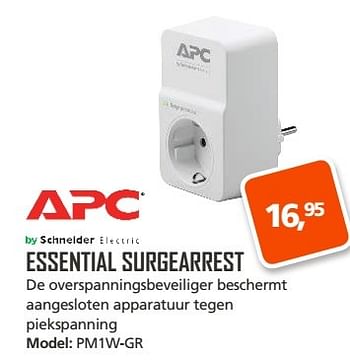 Aanbiedingen Apc essential surgearrest pm1w-gr - APC - Geldig van 22/05/2017 tot 11/06/2017 bij ITprodeals