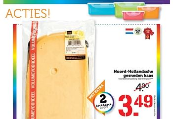 Aanbiedingen Noord-hollandsche gesneden kaas - Huismerk - Coop - Geldig van 29/05/2017 tot 04/06/2017 bij Coop