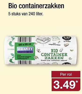 Aanbiedingen Bio containerzakken - Huismerk - Aldi - Geldig van 28/05/2017 tot 03/06/2017 bij Aldi