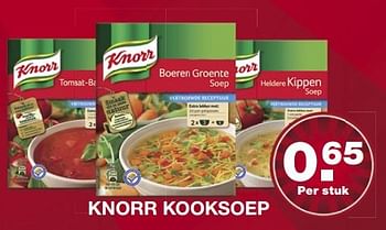 Aanbiedingen Knorr kooksoep - Knorr - Geldig van 28/05/2017 tot 03/06/2017 bij Aldi