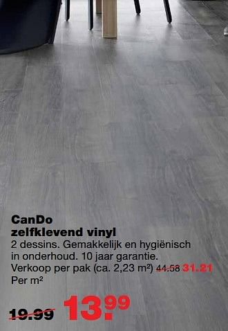 Aanbiedingen Cando zelfklevend vinyl - CanDo - Geldig van 23/05/2017 tot 31/05/2017 bij Praxis
